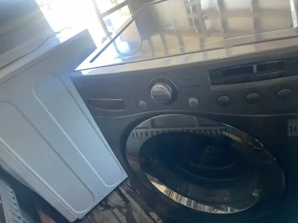 LG washer and electric dryer will deliver and install