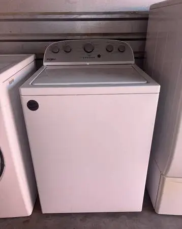 White Whirlpool Washer
