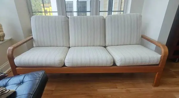 MCM Danish 3 Seat Teak Sofa Couch $360 OBO