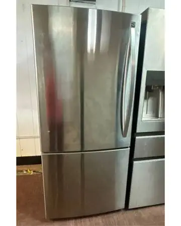 Kenmore Bottom Freezer Refrigerator Stainless Steel