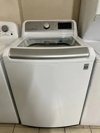 LG ThinQ WT7600HKA Top-load washer Energy Star LIKE NEW W/ WARRANTY!