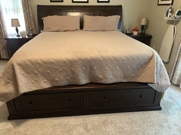 King Bedroom Set- Real Wood