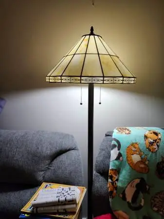 THOMASVILLE DRESSERS STAIN GLASS MATCHING FLOOR & TABLE LAMP & MORE