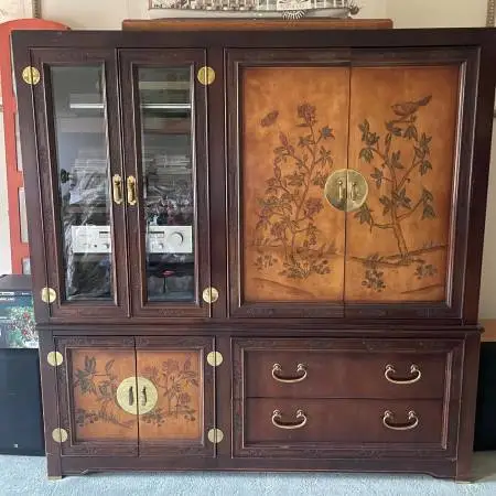 Bernhardt TV and Stereo Cabinet