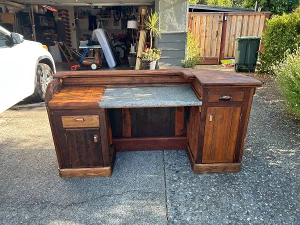Antique Bar/Reception Desk