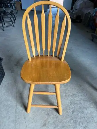One Swivel Barstool