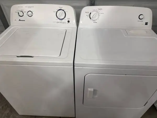 He washer and dryer