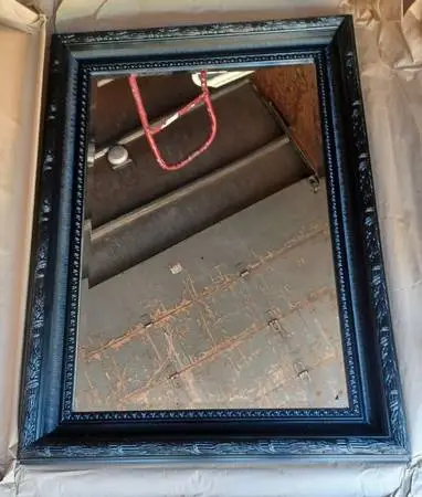 ORNATE BEVELED MIRROR