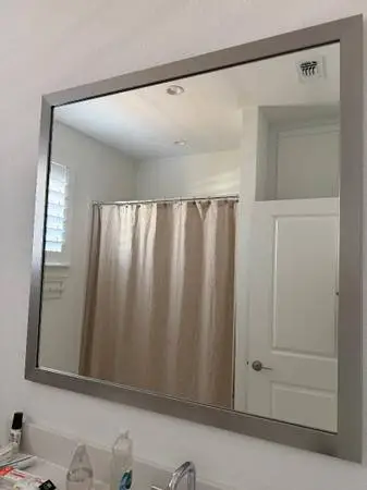 Mirror in Silver Frame