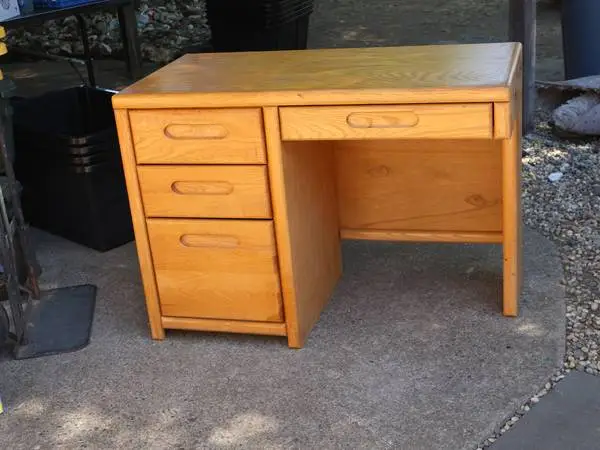 Small Space Saver Desk 29 tall x 41 x 20 in CHICO