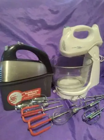 Hamilton Beach Mixers W/Accessories