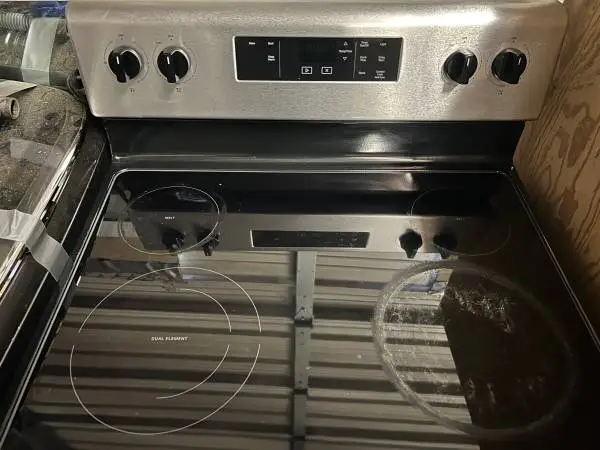 Whirlpool electric range