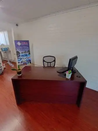 Wood desk