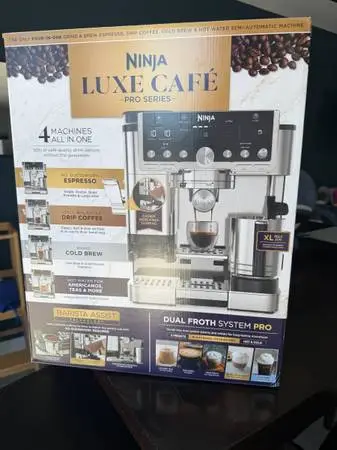 Ninja Luxe Cafe Pro Espresso Machine