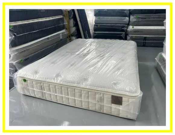 Queen Size King Koil Natural Collection Orchid Mattress & Box Bed