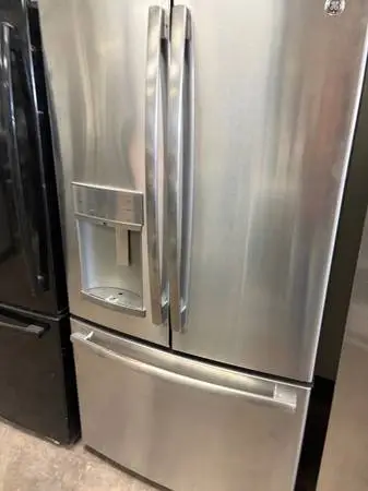 Counter Depth GE Stainless Steel French Door Refrig