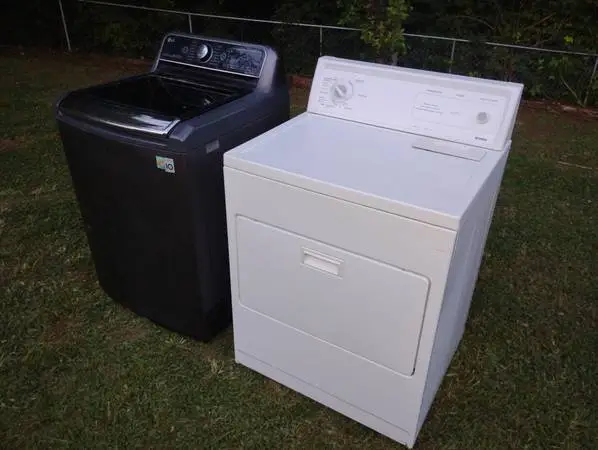 Working Electric Washer And Dryer