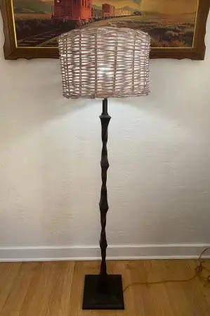 Vintage Metal Floor Lamp