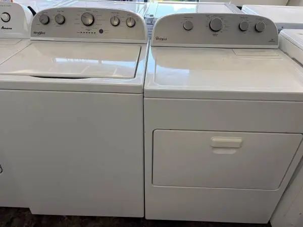 Whirlpool Super Capacity Washer & Dryer Set