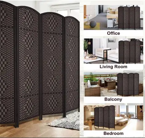 4 Panel Room Divider