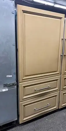 Panel-Ready Refrigerator with Double Freezer SUBZERO