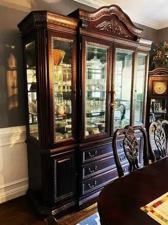 Collezione Europa 2 piece China Cabinet-NOW