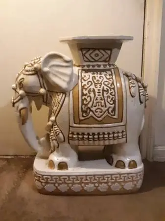 Huge Elegant Elephant Statute/Plant Stand/Or Best Offer