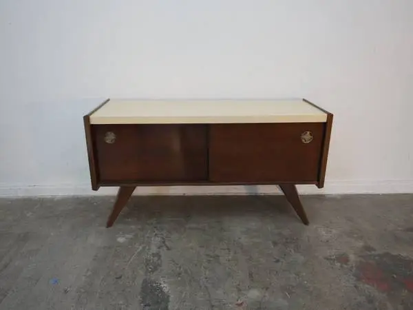 Mid-Century Ruspan by Spanner Dark Wood Sideboard $1,199.00 60W x 20