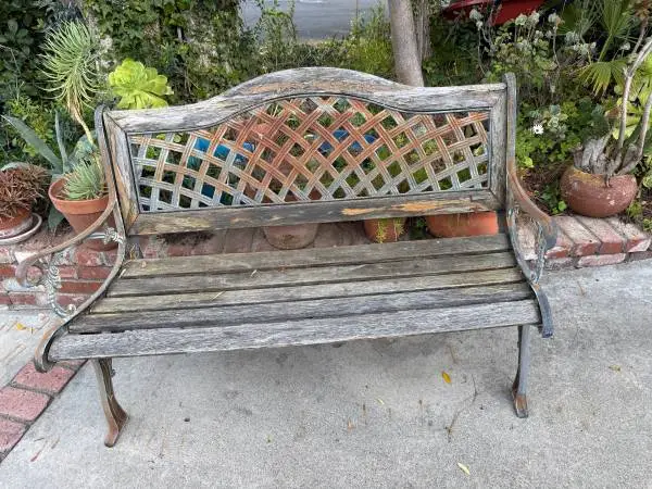 Wooden Garden Bench