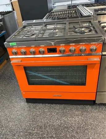 SMEG Orange Color Stove