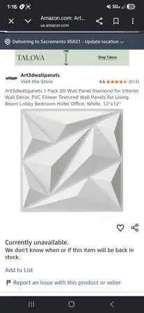 3D wall tile art