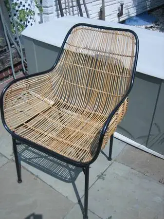 SAFAVIEH Lenu Rattan Accent Chair