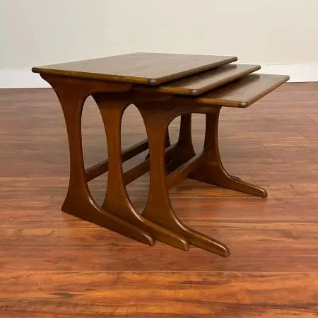 9 Different Coffee Tables & Nightstands, Mid Century Etc.
