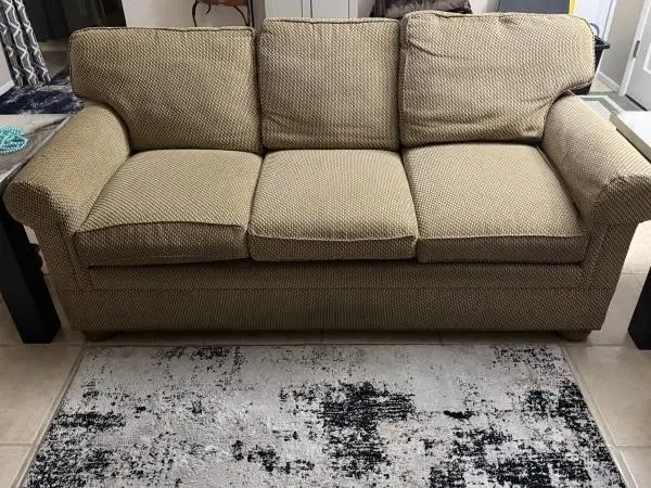 Matching sofa and loveseat