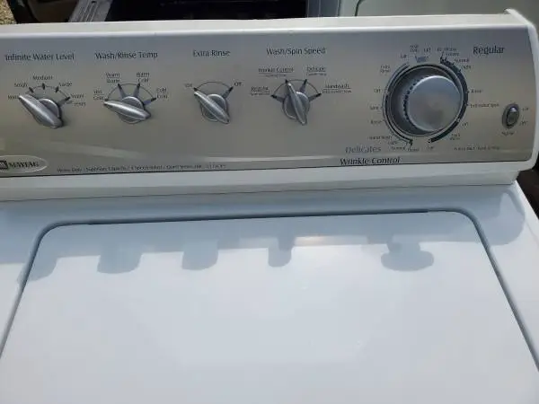 maytag washer and dryer
