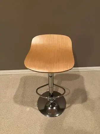 Adjustable Bar Stool - Podcast or Video Stool