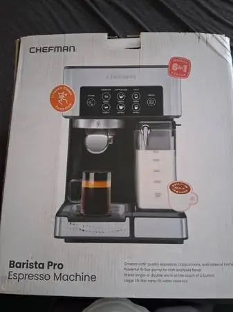 For Sale! Brand New Barista Pro Espresso Machine