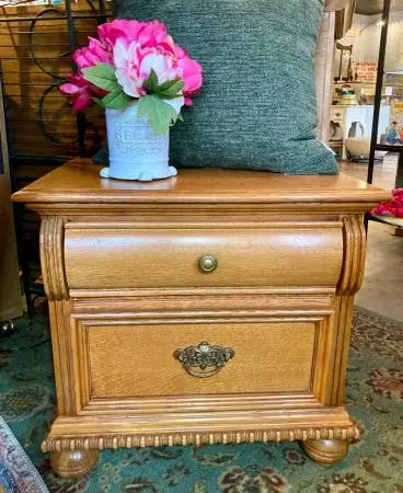 Vintage Lexington Solid Wood Nightstand