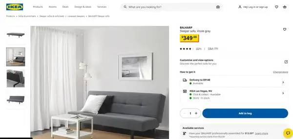 IKEA  SLEEPER