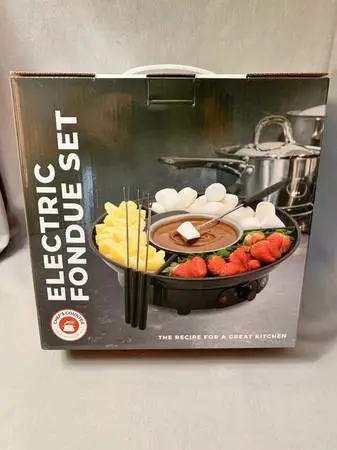 Chefs Counter Electric Fondue Set