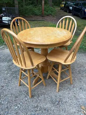 Tables/chair/barstools for sale