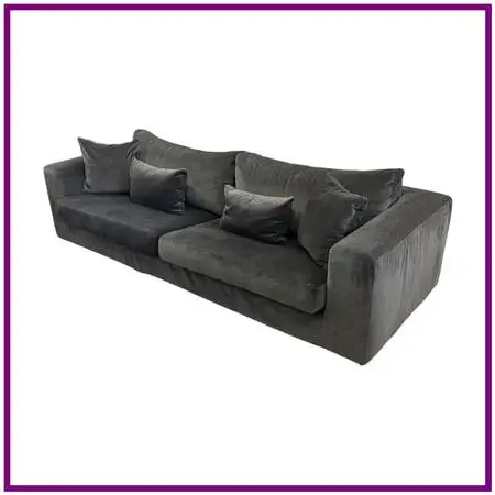 Limn Italia Charcoal Gray Sofa