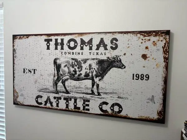Cattle Co Canvas