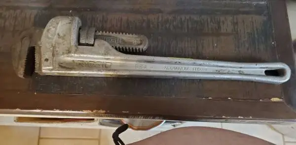 Ridgid 818 aluminum pipe wrench