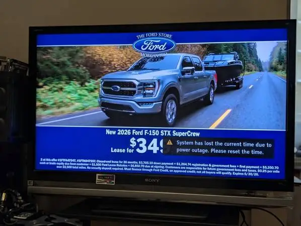 40 and 42 TV