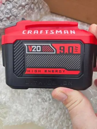 Craftsman 20v 9AH batteries 2 available 150 each FIRM no less dont as