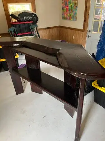 custom wood bar