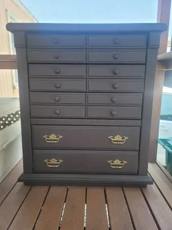 Restored 5 drawer dresser