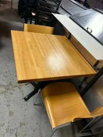 Tables, Chairs, Booths, Restaurant Equipment & Much More!!