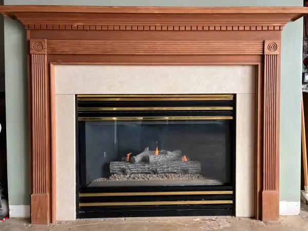 Heatilator Vented Decorative Gas Fired Appliance with Direct Vent